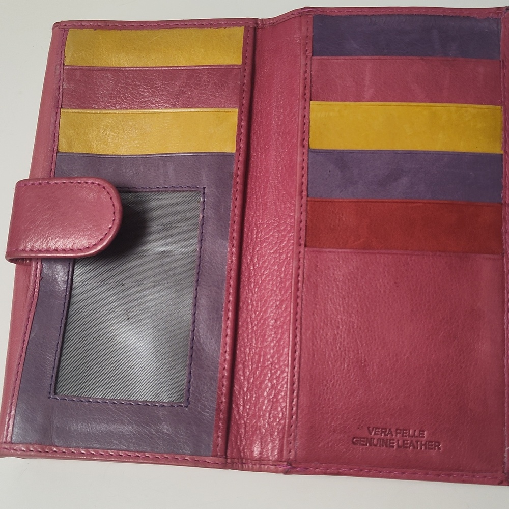 Vera Pelle Colorful Wallet - Picture 2 of 7